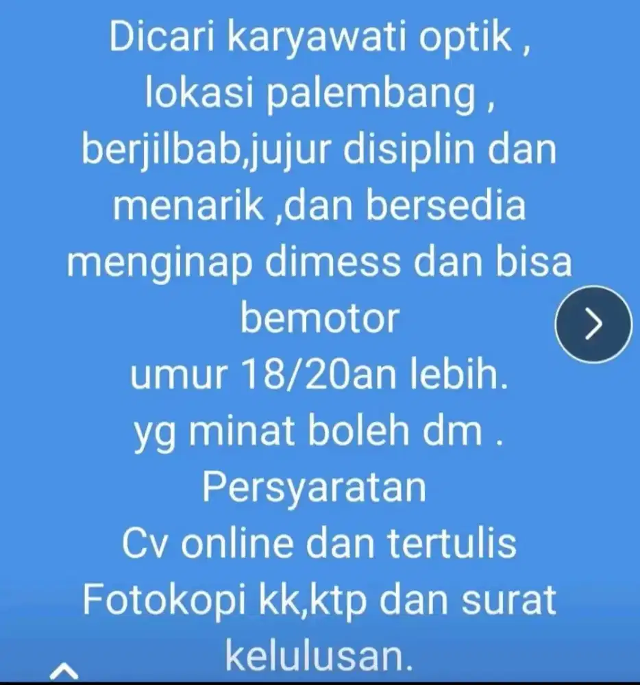 Visit/jaga toko kacamata