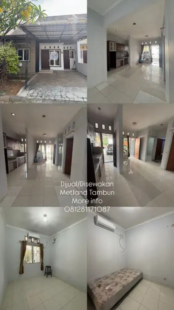 Disewa / Dijual Rumah Metland Tambun