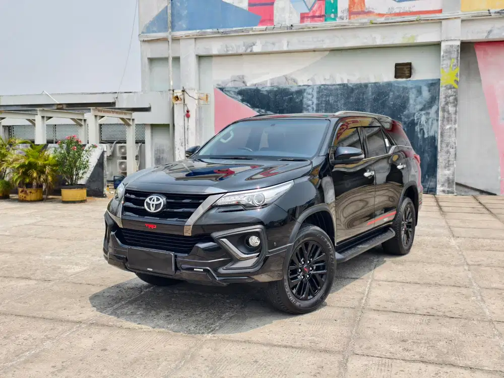 [40RB] FULL ORI TOYOTA FORTUNER 2.4 TRD SPORTIVO VRZ 2019 HITAM 2020