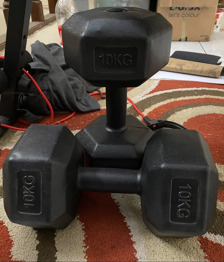Dumbell 10kg sepasang
