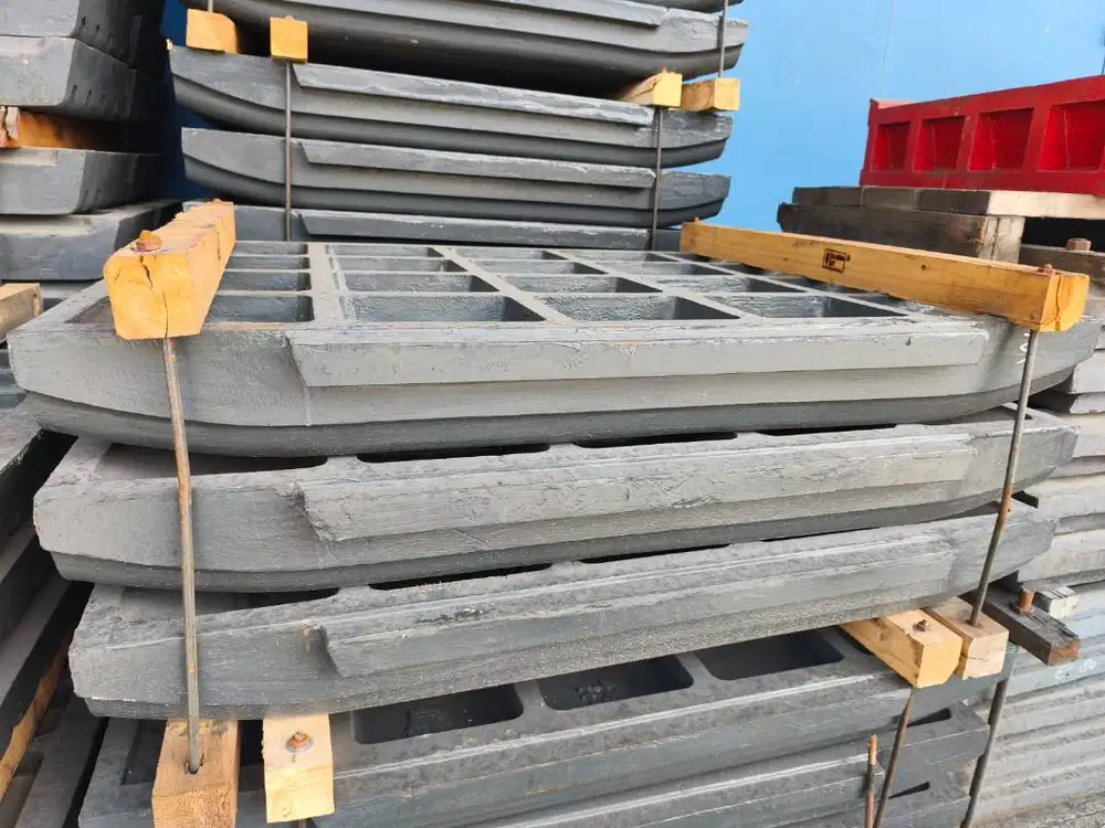 Jaw Plate Toge - l Plate Spare Parts Stone Crusher MURAH
