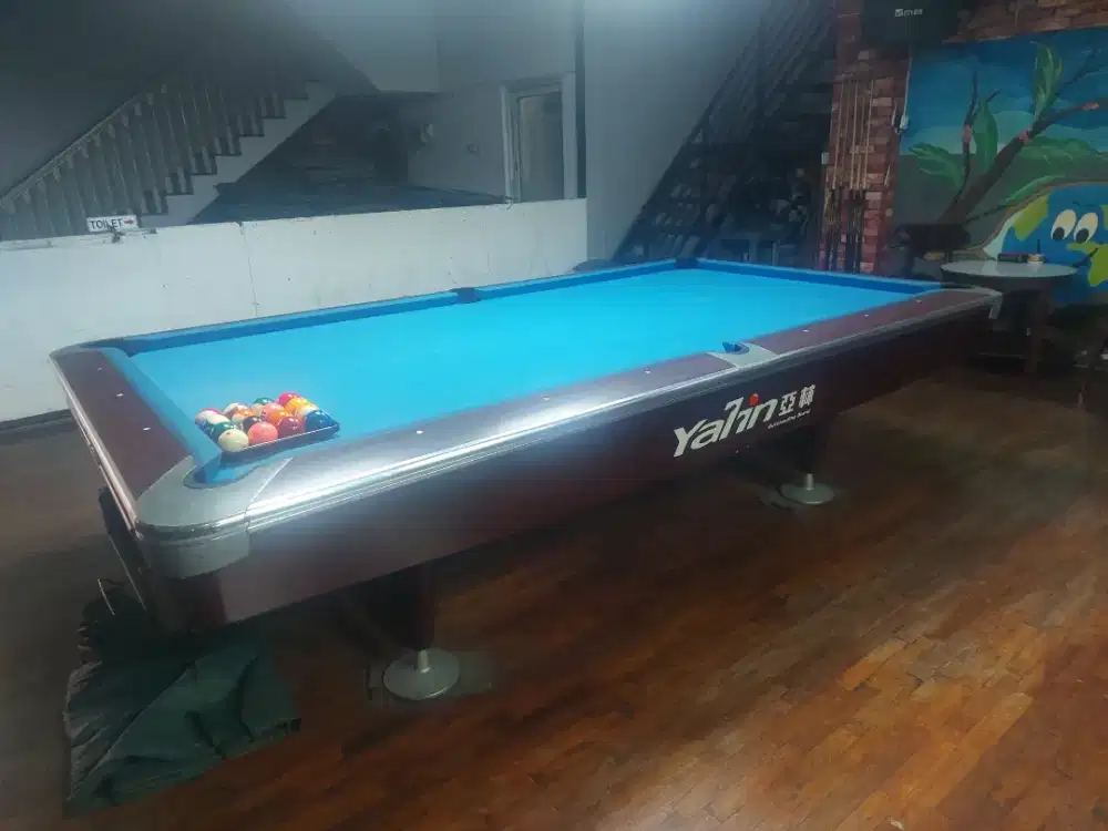 BORONGAN 8 MEJA BILLIAR 9 FT HARGA RUNGKAT