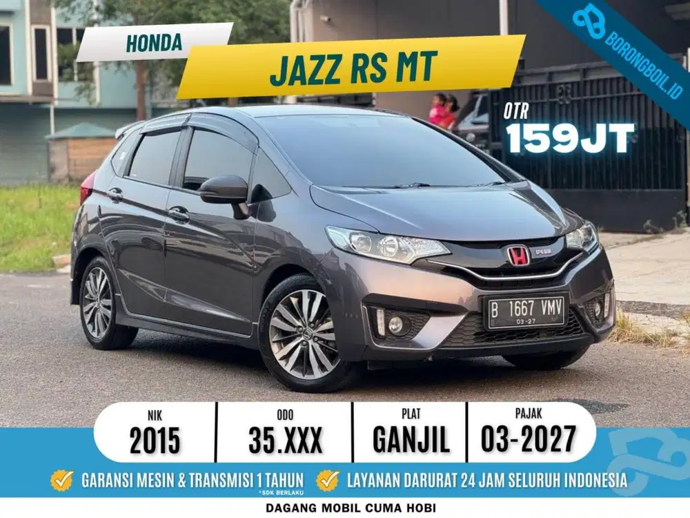 [TERMURAH] Jazz RS MT GK5 2015