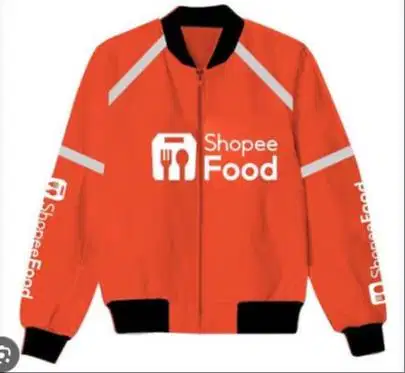 jual jaket shopee food baru