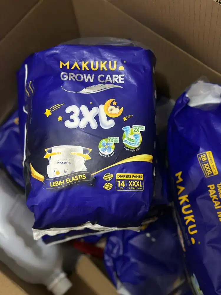 MAKUKU DIAPERS 3XL isi @14