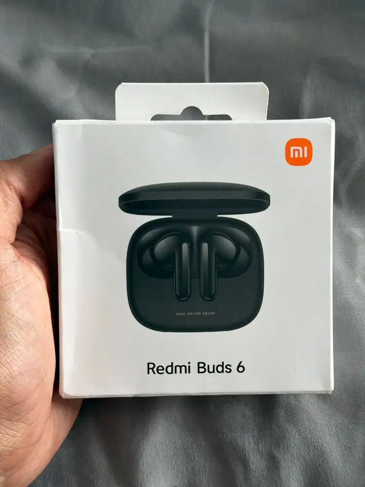 Jual sell tws earphone redmi buds 6 black hitam baru segel bnib
