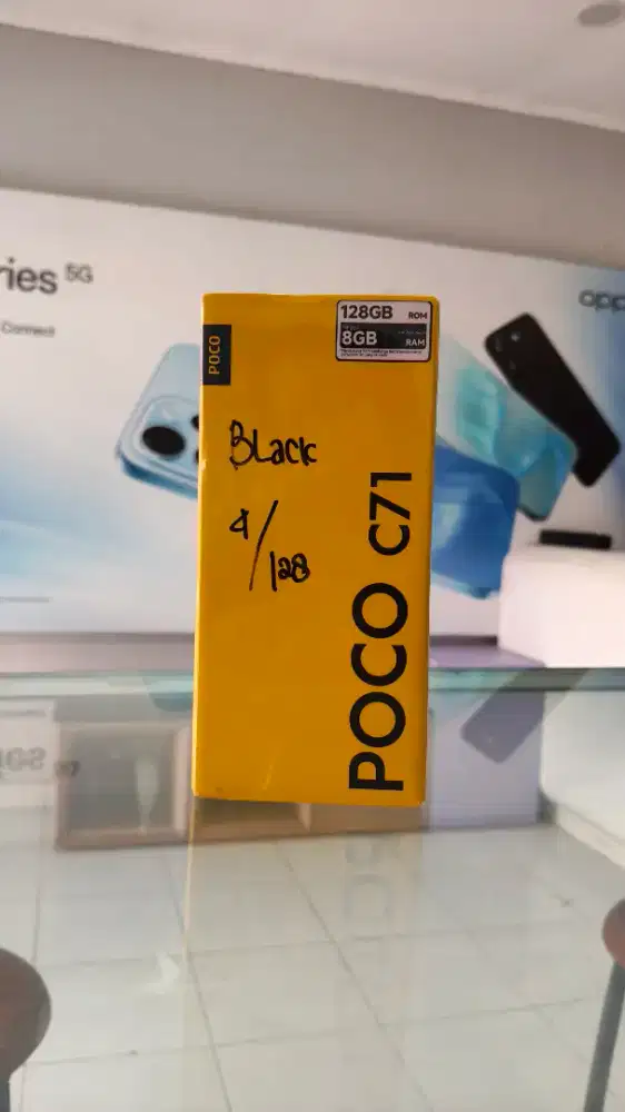 New Poco C71 4+4/128 Garansi Resmi Segel