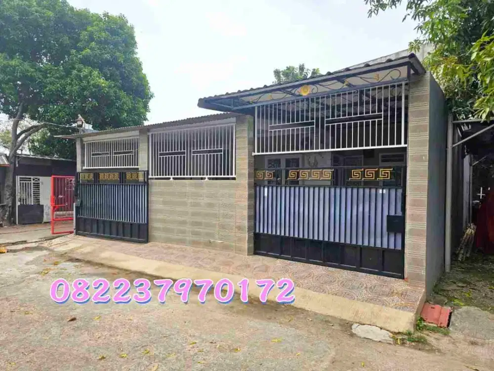 DIJUAL CEPAT RUMAH LUAS MURAH PONDOK UNGU PERMAI SEKTOR 5 BEKASI