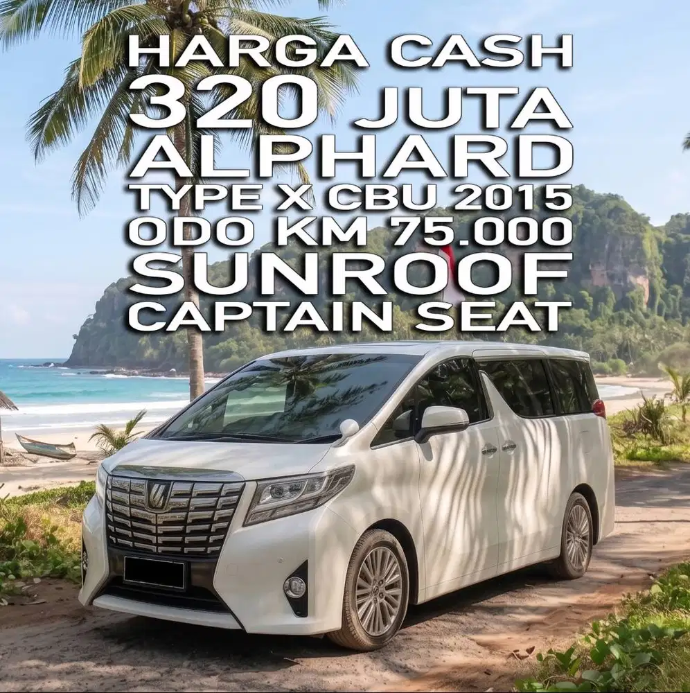 TOYOTA ALPHARD X CBU