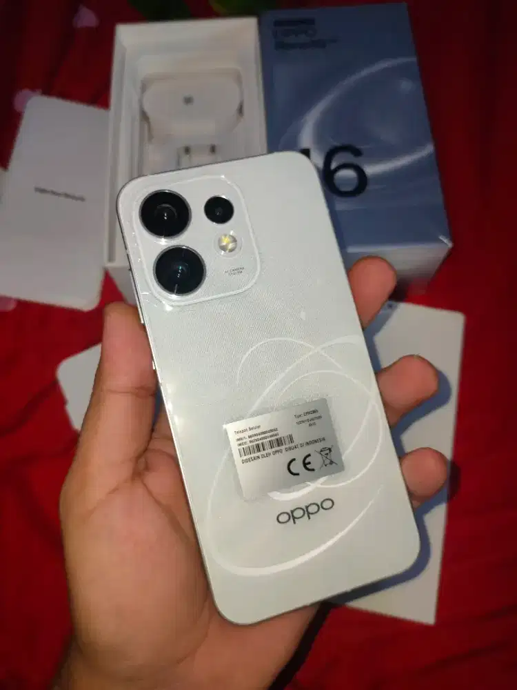 Wts Oppo Reno 16 5G 8GB/256GB Super Like New Seperti Baru Spek GAHARR
