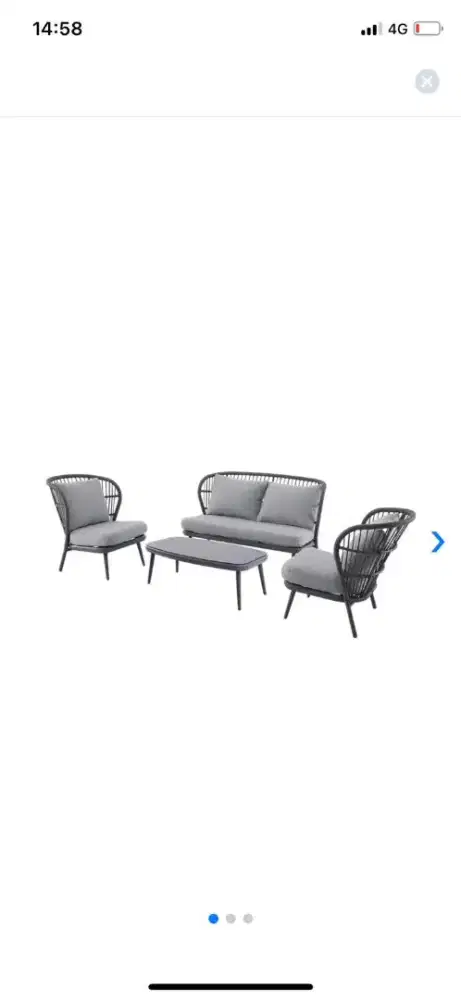Jual kursi teras / ruang tamu indoor / outdoor