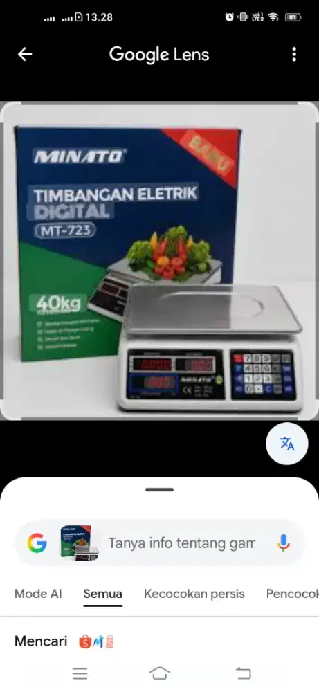 Timbangan digital merk minato mp 723