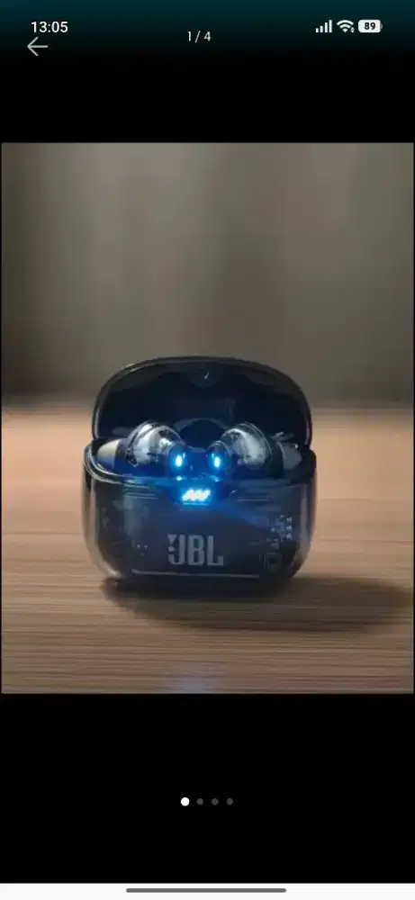 DIJUAL EARPHONE JBL TUNE FLEX GHOST EDITION!!