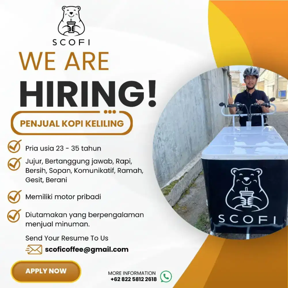 DICARI BARISTA KELILING