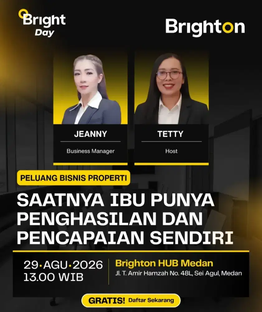 Lowongan Mitra Bisnis ( Agen Property)