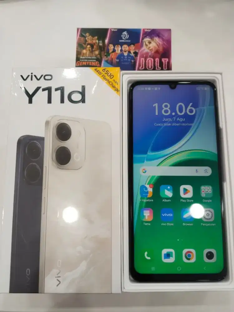 Y11 free case, antigores, kuota 6bln cuma modal KTP aja!