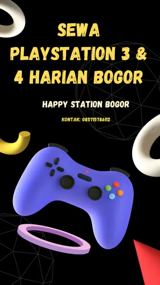 Sewa PlayStation harian Bogor