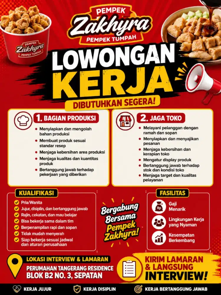 Produksi dan jaga toko