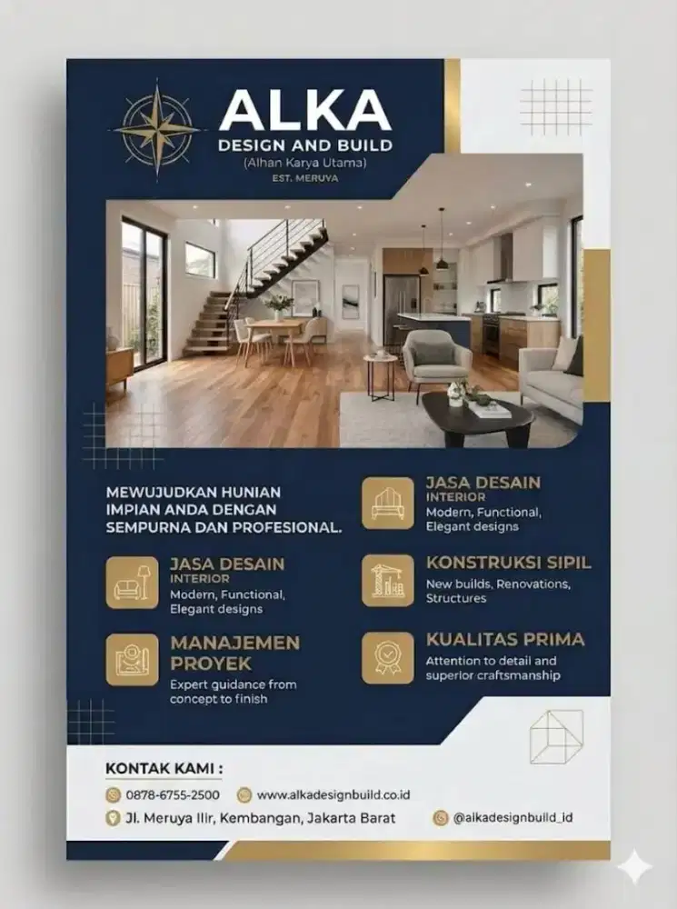 Jasa Desain and Build Interior dan Renovasi sipil