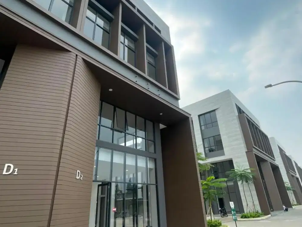 SEWA Kantor BSD, Ruang Usaha 4 Lantai Super Gede, Pusat Bisnis West Village FBL Foresta Bussiness Studio Loft Gading Serpong Alam Sutera Tangerang