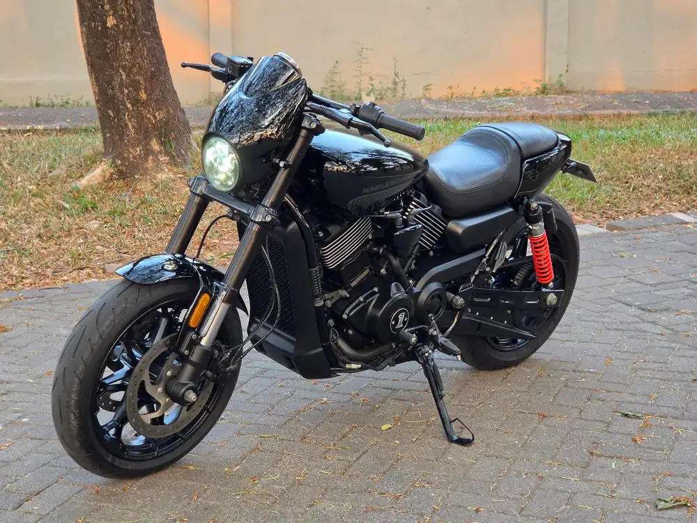 Moge Harley Davidson Street Rod 750 Th 2018 Km6rb Modif Like New