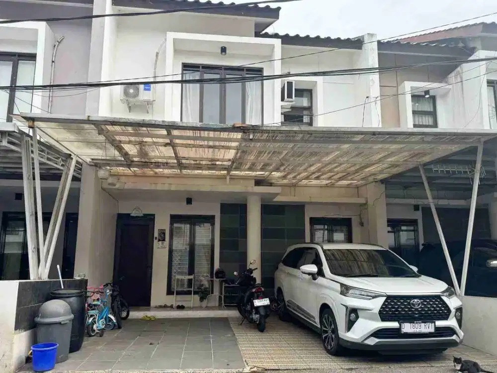 JUAL RUMAH MODERN MINIMALIS 2 LANTAI CLUSTER PASIR IMPUN ARCAMANIK