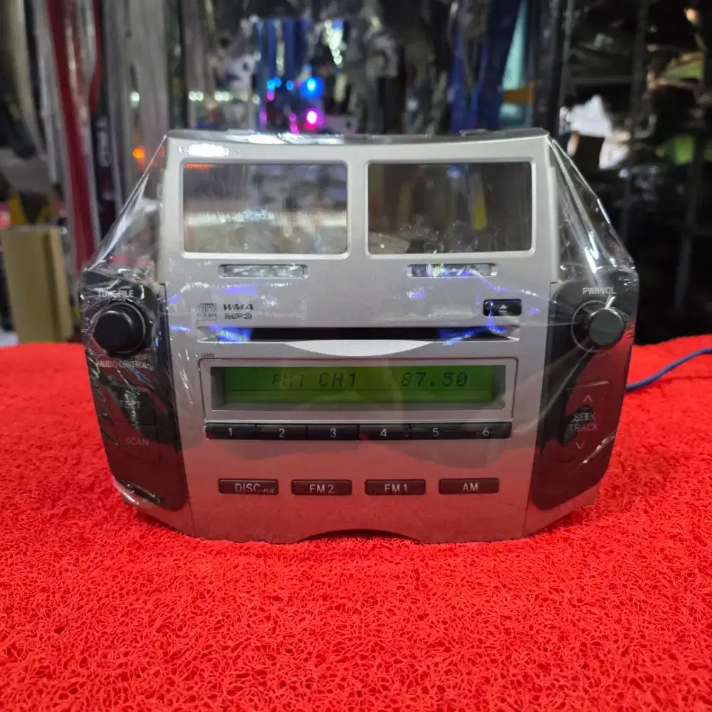 Head Unit Toyota Yaris 2008-2011 CD Radio FM AM Orisinil