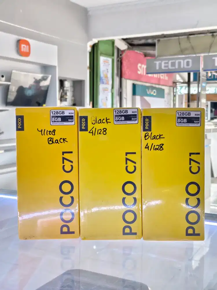 Poco C71 4/128GB (new)*Bisa cod, Fastrespon WA