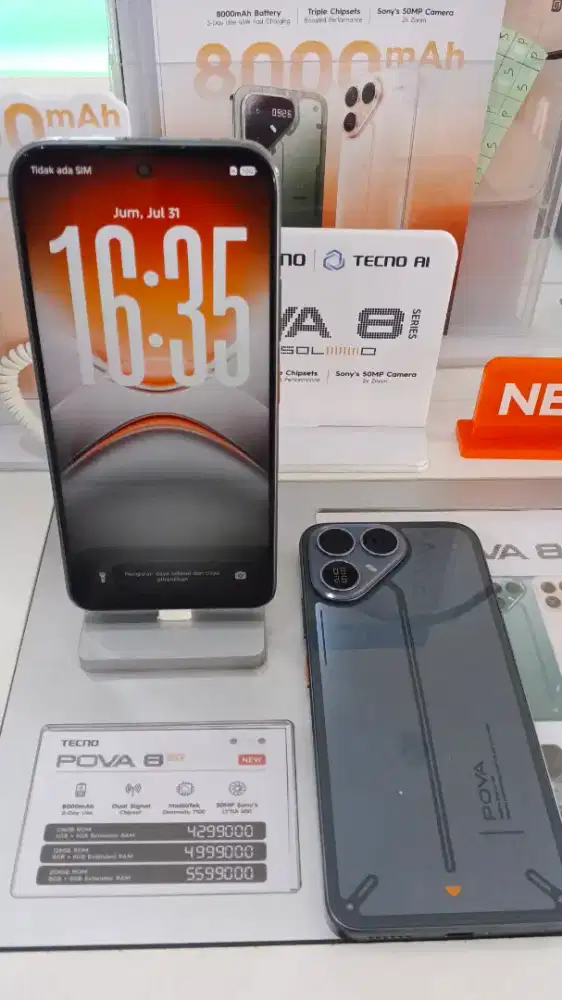 TECNO POVA 8 JARINGAN 5G