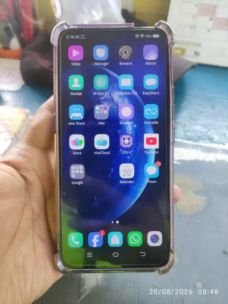 Vivo V15 Ram 8gb, internal 256Gb