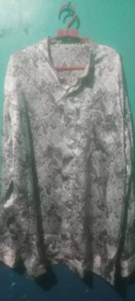 Kemeja batik pria dewasa na mangga