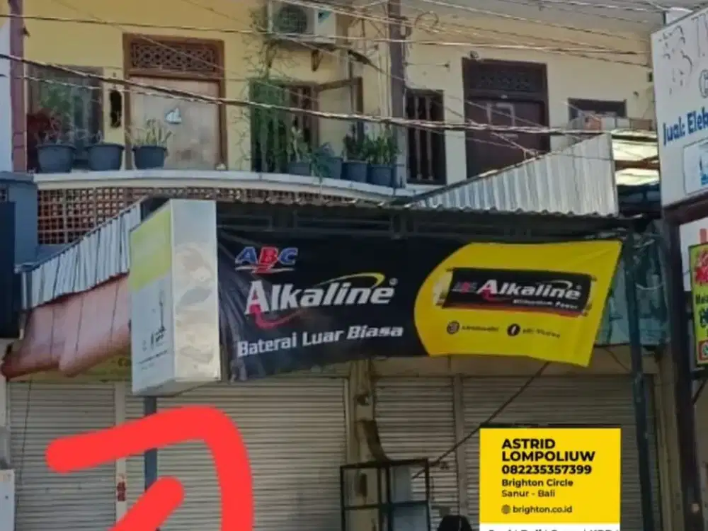 DIJUAL RUKO 2 LANTAI DIBAWAH. HARGA PASAR AREA PEMOGAN