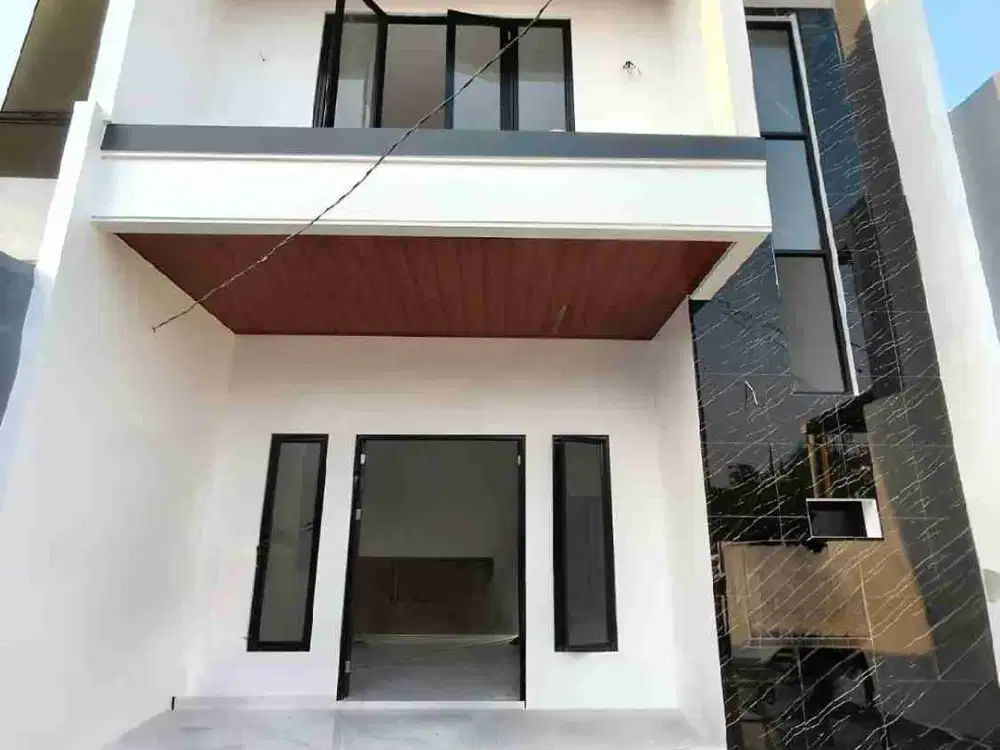Rumah 2 Lantai Minimalis Modern di Serpong Regensi Melati Mas
