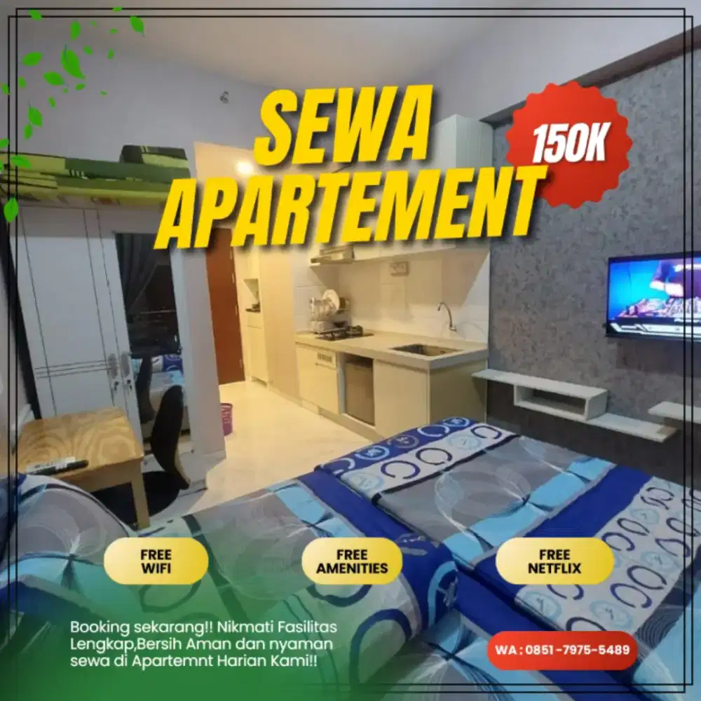 Sewa Apartemen Harian/Transit SPRINGWOOD RESIDENCE Tangerang Termurah