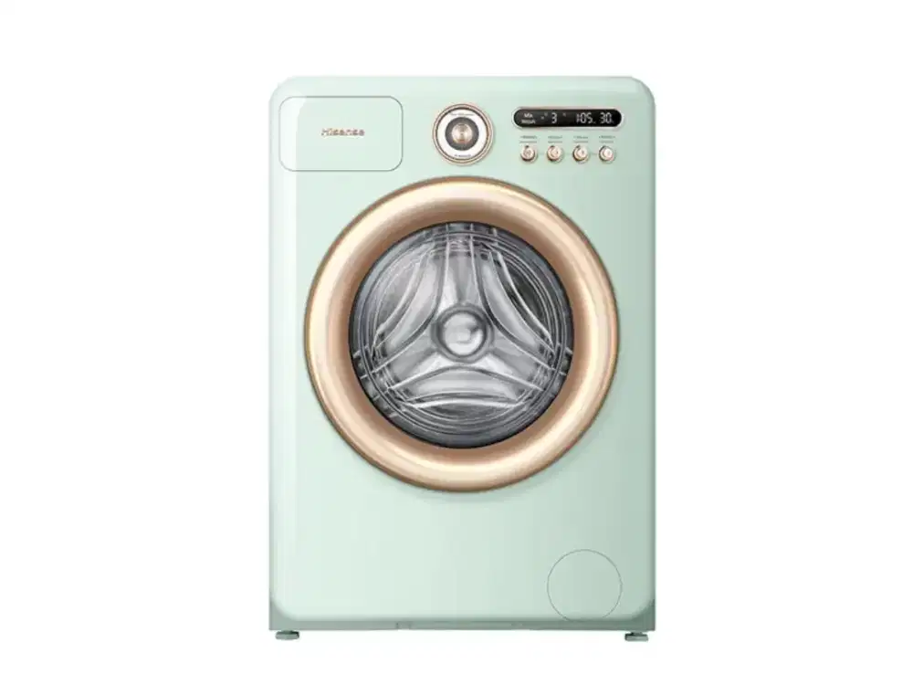 HISENSE WASHING MACHINE FRONT LOADING 10.5 KG GREEN

WD105R5/GR