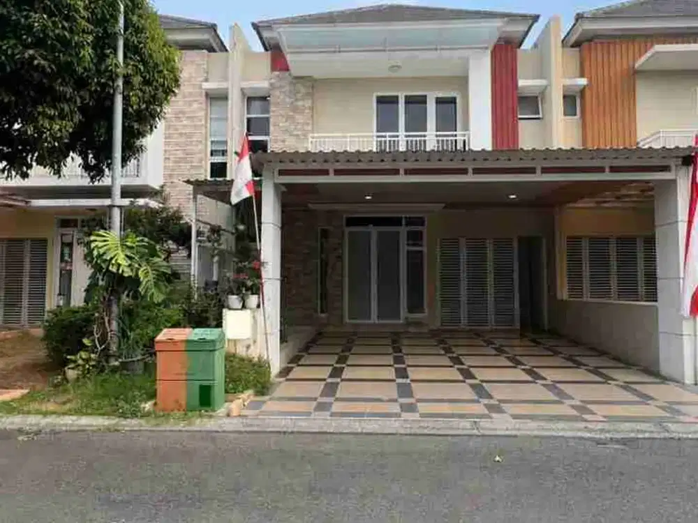 Rumah Semi Furnish Magnolia Summarecon Bekasi LT 144 m2 5+1KT SHM 3,3 M