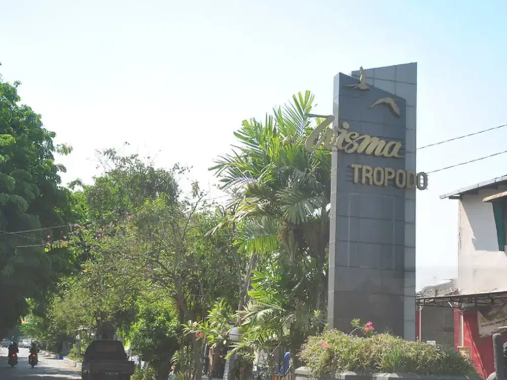 dijual gudang ex pabrik tropodo sidoarjo