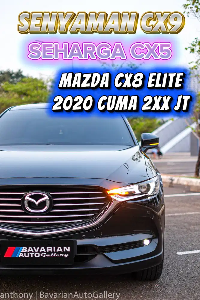 MAZDA CX8 ELITE tipe tertinggi FULL SPEK 2020 NIK 2019 FULL RECORD
