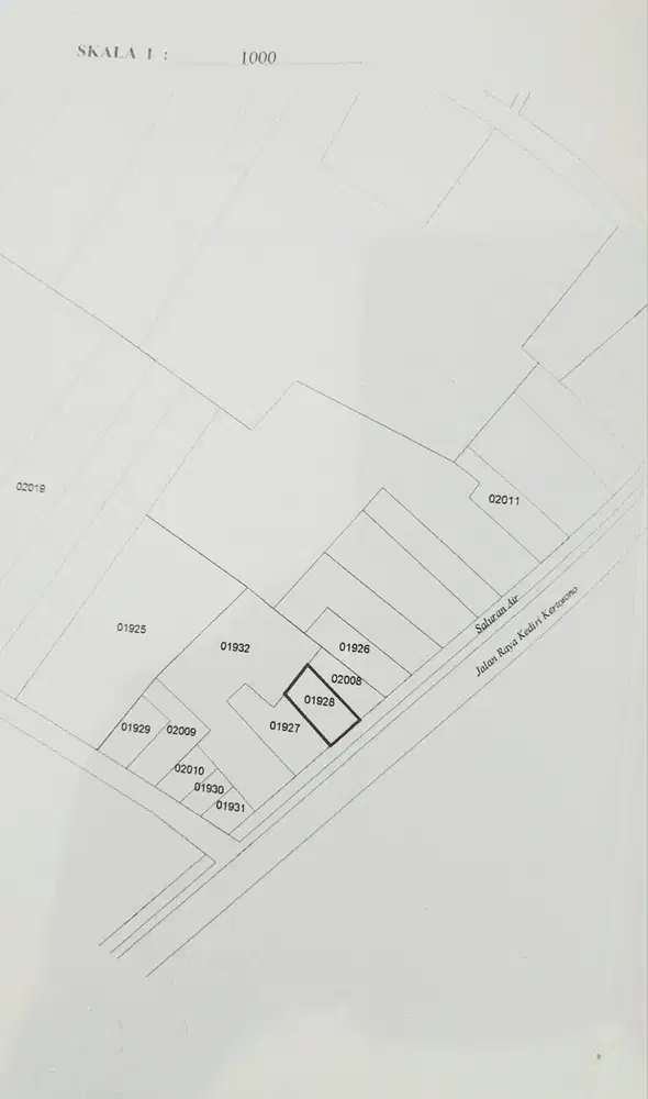 Di Jual Lahan Pribadi lokasi Pinggir Jalan raya provinsi Kediri [NEGO]