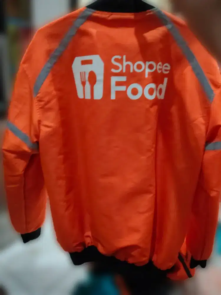 JAKET SHOPEE DRIVER PEMAKAIAN HANYA 10X