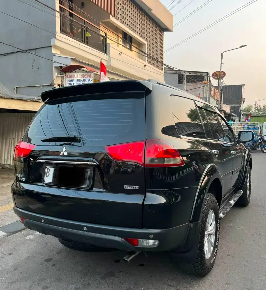 Mitsubishi Pajero Sport Exceed 4x2 Diesel AT 2014 KM 152rb Pajak Panja
