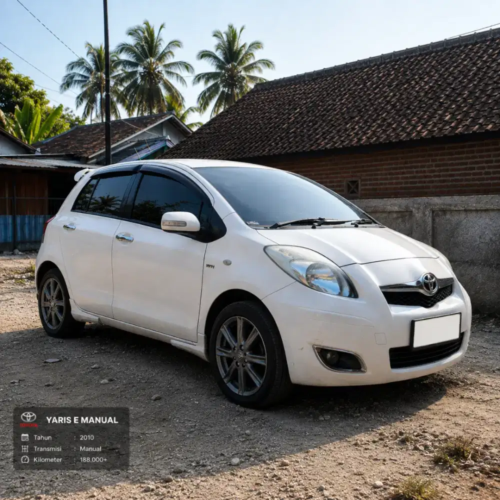 Toyota yaris e m/t 2010