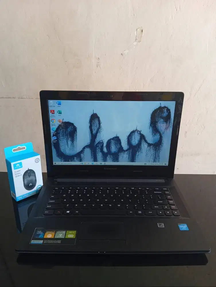 LAPTOP MURAH Lenovo G40-30 Celeron N2840 Ram 8 hdd 500 BERGARANSI