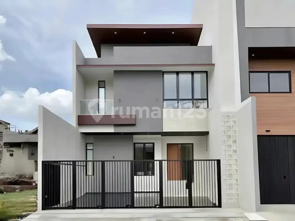 Rumah Baru 2 Lantai SHM Taman Villa Meruya - 3+1 KT, Carport 2 Mobil, Harga Turun 3.6M!
