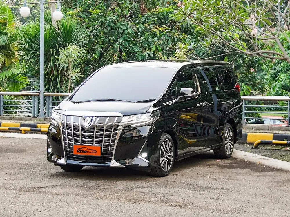 Toyota Alphard 2.5 G Matic 2018 Hitam genap