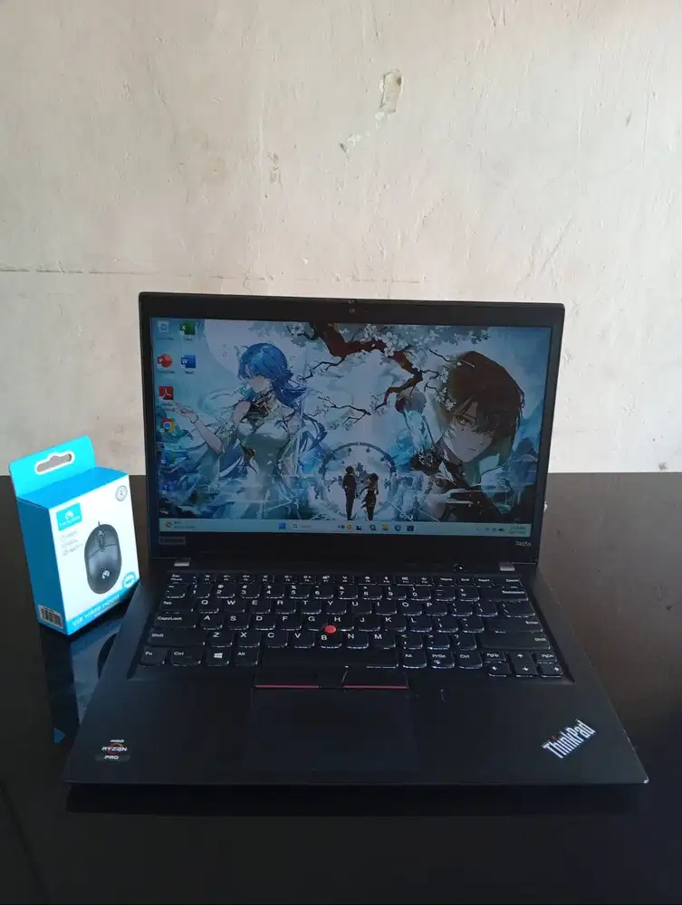 Lenovo T495s Ryzen 5 pro 3500u Amd vega 8 Single (2gb) ram 8 ssd 512