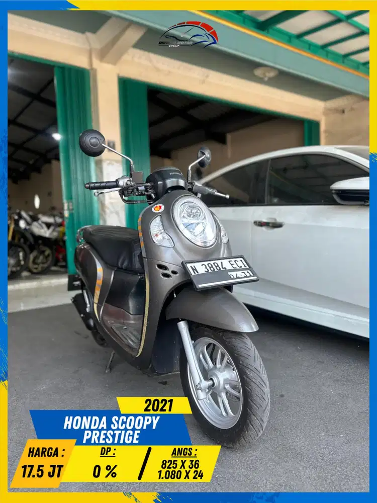 HONDA SCOOPY STYLISH 2021 GERCEP LURR HIKMAH MOTOR KEPUH MALANG