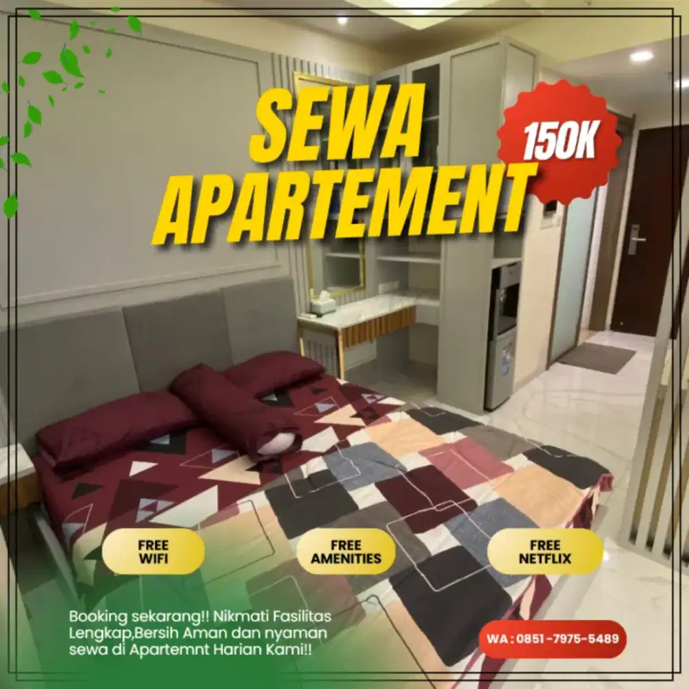 Sewa Apartemen EMERALD BINTARO Tangerang Selatan Harian/Transit Murah