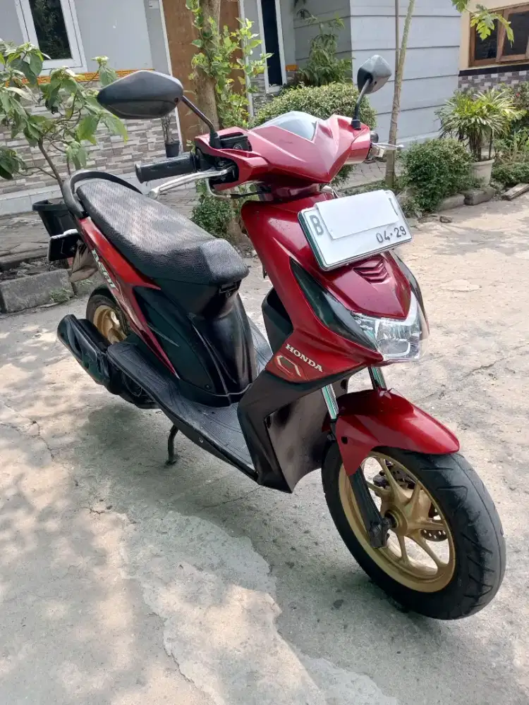 Beat karbu merah 2009 restorasi