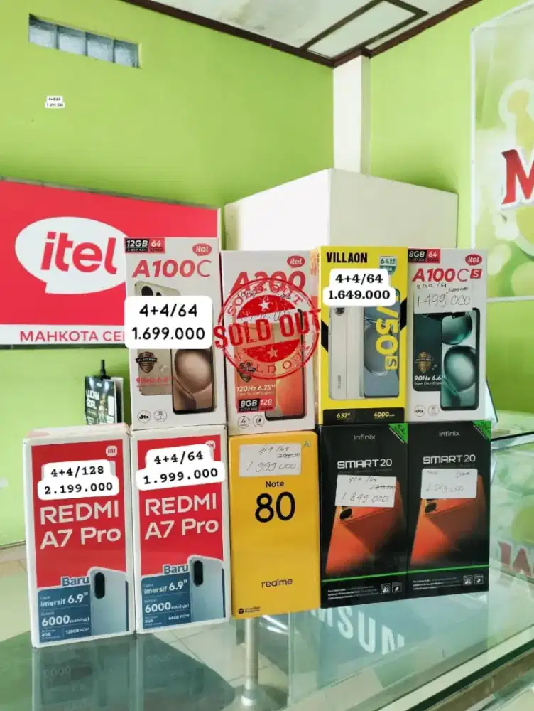 PROMO HP BARU MULAI 1.4JT AN AJA